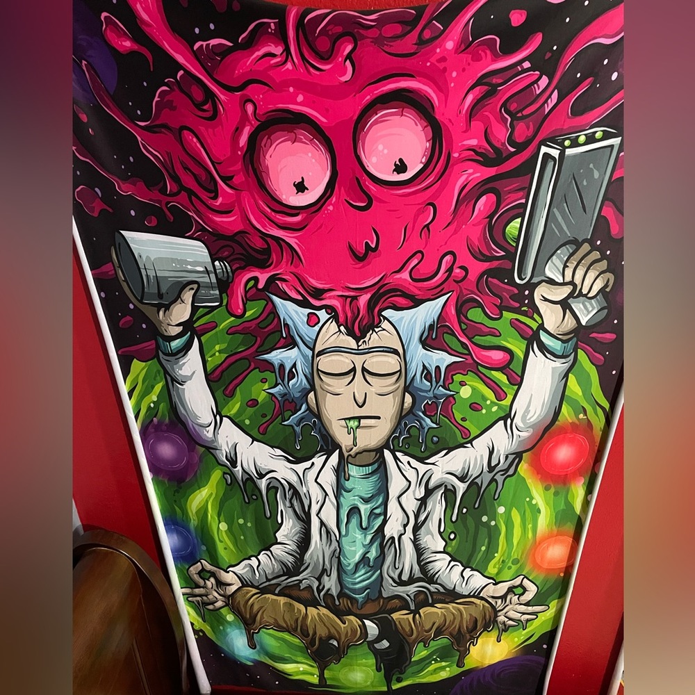 Rick and Morty Tapestry